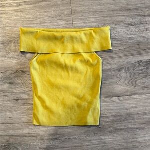 Express Olive Knit Top